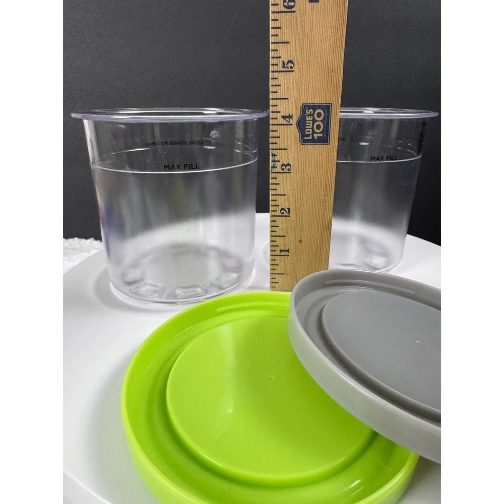 Ninja Creami Pint Container Lot‎ Of 2 Official Ninja Brand Pints With Lids
